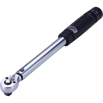 BBB Cycling HighTorque Momentsleutel Fiets – Momentsleutel Fietsgereedschap – Instelbaar Met Stappen Van 0.25 Nm – Beschermhoes – Zwart – BTL-175