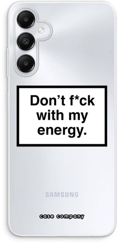 Case Company® - Hoesje geschikt voor Samsung Galaxy A05s hoesje - My energy - Soft Cover Telefoonhoesje - Bescherming aan alle Kanten en Schermrand