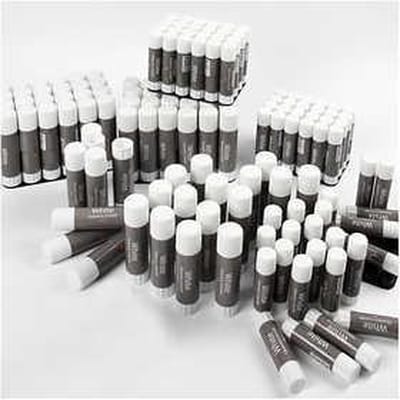 Witte Lijmstiften - 144 Stuks - Ideaal voor Knutsel- en Hobbyprojecten