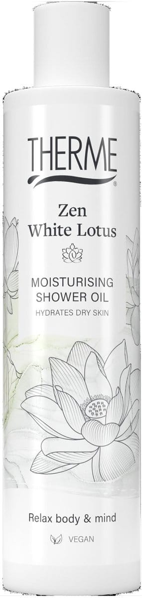Therme Zen White Lotus Moisturising Shower Oil - 250 ml