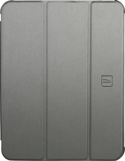 Tucano Satin Folioblad - iPad hoes - geschikt voor iPad 10.9" 10th gen 2022, Apple - Grijs