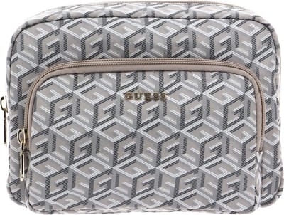 GUESS Cosmetische tas Cosmetic Pouch Stone Beige