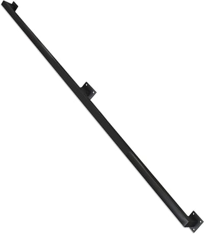 Trapleuning Zwart - Leuning Smeedijzer - Veiligheid Binnen Buiten - Dubbele Laag Bescherming - 270 cm - Zwart