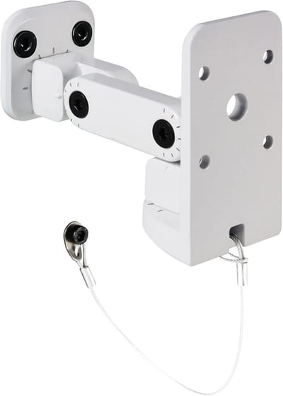 Universele Muurbeugel - Speaker Houder - Podium Geluid - Flexibel Verstelbaar - Tot 10kg - Wit