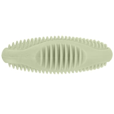 Concombre de mer Jouet à mordre pour chien Entraînement Anti-ennui Rebondissant Mastication Interaction Petit Chien Nettoyage des dents et Jouets molaires(vert ) beige