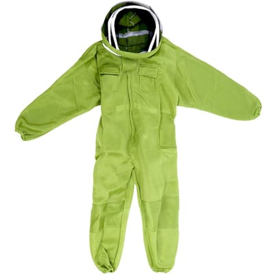 Combinaison apicole protectrice respirante épaissie d'une seule pièce Apiculteurs Combinaisons d'abeilles Accessoire XL yellow