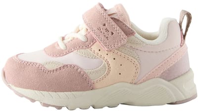 Next - Meisjes - Sneakers met klittenbandsluiting en elastische veters - Roze