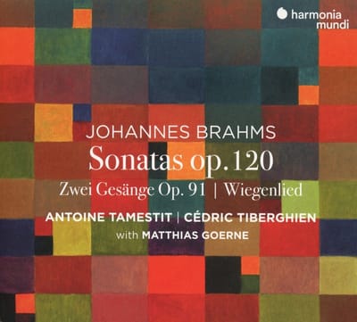 Antoine Tamestit, Cédric Tiberghien, Matthias Goerne - Brahms: Viola Sonatas Op. 120 - Zwei Gesänge | Wiegenlied (CD)