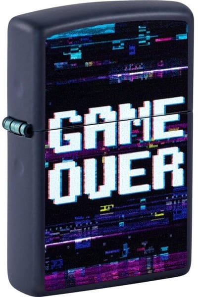 Zippo aansteker - Game Over design