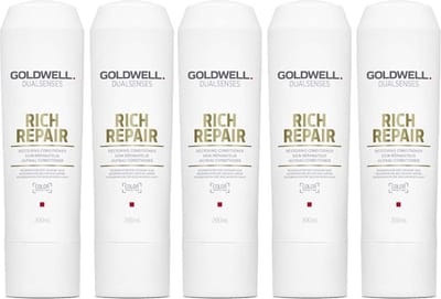 5x Goldwell Dualsenses Rich Repair Restoring Conditioner 200ml