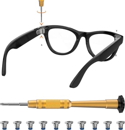 Bril Schroevendraaier Set - Reparatieset Brillenglazen - Bril Reparatie - Precisie Gereedschap - 15cm
