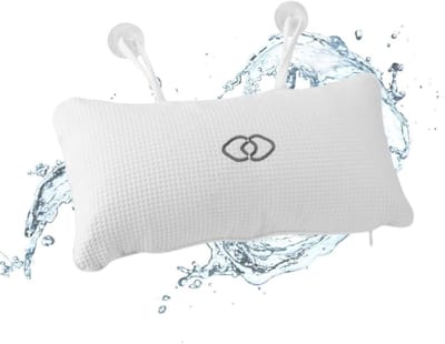 Zacht en Antislip Badkussen met Zuignappen voor Badkuip en Thalasso Behandelingen - Perfect voor Ontspanning en Comfort