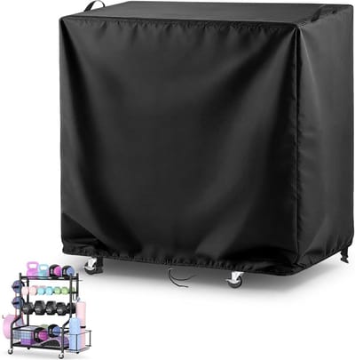Halterrekhoes - Gewicht rekhoes - Thuisgymnastiek - Waterdicht en stofdicht - 135 x 70 x 96 cm - Zwart