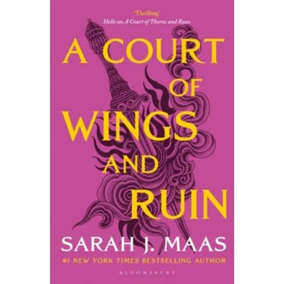 Een Hof van Vleugels en Verwoesting door Sarah J. Maas Paperback Boek 9781526617170