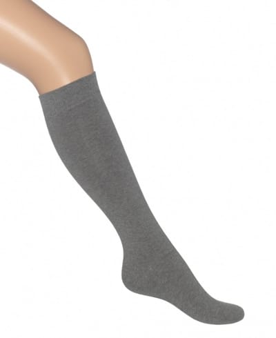 Bonnie Doon kniesokken maat 23/26 donker grijs dark grey heather