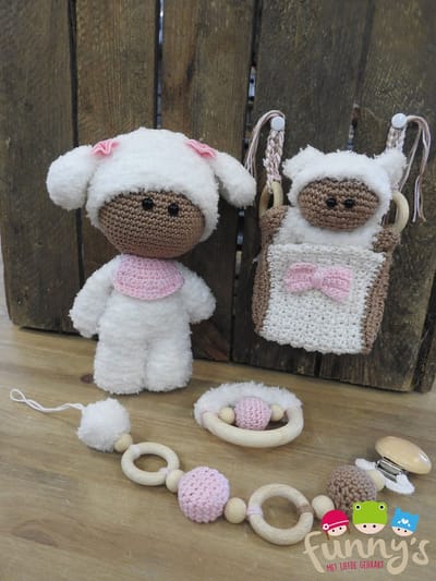 Haakpakket Funny Baby set