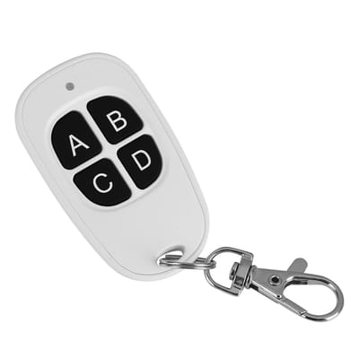 Store_8 - Draadloze afstandsbediening - 433 MHz - Eenvoudige bediening - Compact formaat - Universeel - Ideaal voor garage - 4-kanaals model