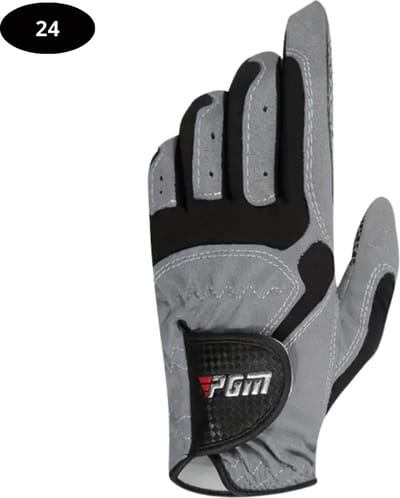 Bovista Golfhandschoenen - Golf Accessoires - Handschoen AntiSlip - Heren - Grijs Links - Maat M/L