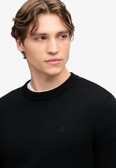 Superdry - Preppy Cotton Trui - Heren - Sweaters