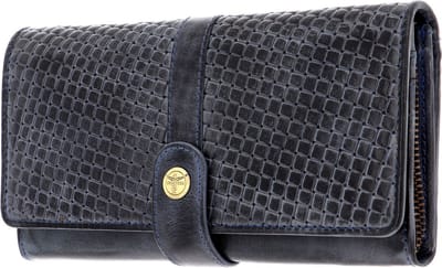 CHIEMSEE Portemonnee Antwerp Wallet with Flap Blue Blauw