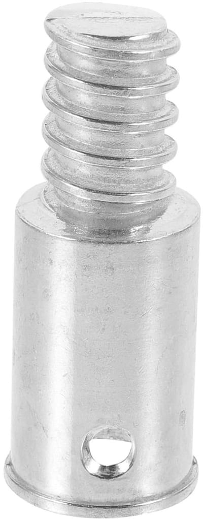 Bezemsteel Adapter - Verlengstuk Reparatie - Reiniging Werk - Metalen Schroefdraad - 65 cm - Zilver