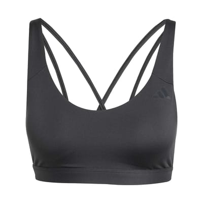Adidas All Me Essentials Sportbeha Met Medium Impact Zwart XL Vrouw