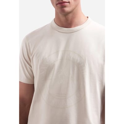 T-shirt met ronde hals en korte mouwen met print