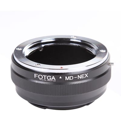 Bague d'adaptation MD-NEX pour objectif Minolta MC/MD vers Sony NEX-5 7 3 F5 5R 6 VG20 monture E noir