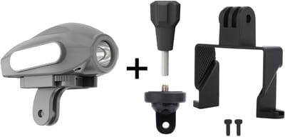 Adapter met Verlichting - voor DJI Avata - Ook te gebruiken met ACTION 2/ Insta360 GO 2/1