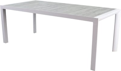 Dexter dining tuintafel 194,5x90xH74,5 cm wit