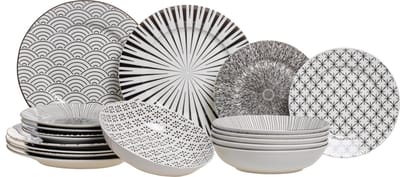 Studio Tavola Serviesset Black Sailor - 18-delig / 6 personen