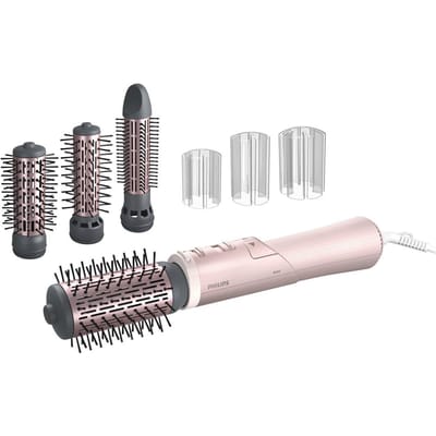 Philips Haardroger 7000 Series BHA735 - hair dryer/hair styler - pearly peach metallic with pink metallic finish - 1000 W