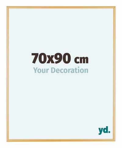 Your Decoration - Fotolijst 70x90 cm - Aluminium - Goud Vintage - Kent