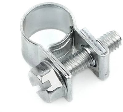 GEKO Mini slangklem - Verstelbaar 7-9 mm - Staal met gebogen randen - 10 stuks