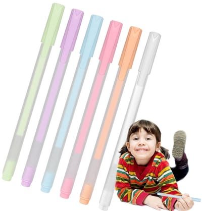 Lijmstift Roller - Lijm Pen - Knutselen Maken - Nauwkeurige Afgifte - 6 Stuks - Transparant