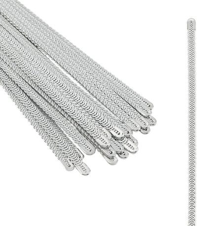 24 Stuks 25cm Spiral Metaal Corset Boning Stalen Steunen voor Corsetten en Kostuums, Perfect voor Naaiprojecten en Modeontwerp