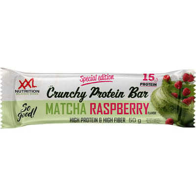 XXL Nutrition Crunchy Protein Bar Framboos 1 reep (50 gram)