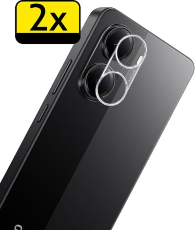 Camera Lens Protector - Geschikt voor Xiaomi Poco X7 Pro - 2 Stuks - Camera Screenprotector - Beschermglas - Gehard Glas - Tempered Glass - Screen Protector