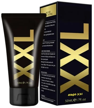 XXL Cream gel voor Mannen - Versterkt en vergroot erectie & Verhoogt Genot. Tube 50 ml.