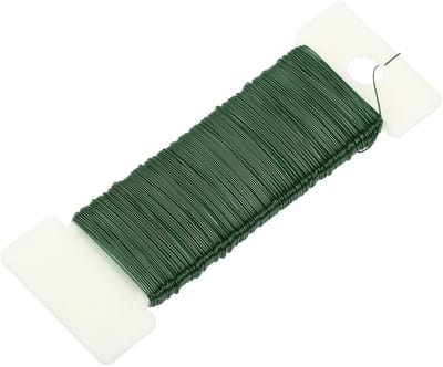 Bloemendraad Metaal - Knutseldraad Groen - Bloemstukken Maken - Flexibel Aluminium - 35 meter - Groen