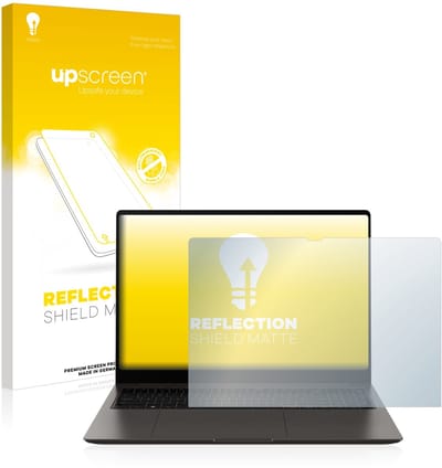 upscreen - Screenprotector voor Samsung Galaxy Book3 Ultra 16" - Folie Beschermfolie anti glare matte