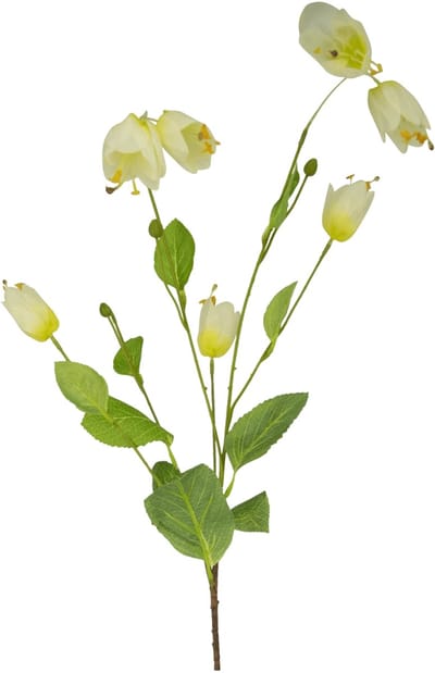 Easyplants | Kunstbloem Fritillary 94 cm wit | Zijde | Nepbloemen | wit | Onderhoudsvrij | Kant-en-klaar