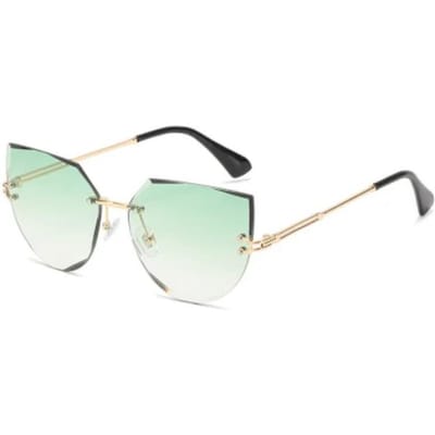 Cat Eye Zonnebril Dames Hoge Kwaliteit Zwart Transparant Dames Zonnebrillen as picture