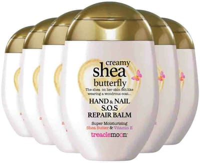 Treaclemoon Creamy Shea Butterfly Handcrème - 6 x 75 ml - Voordeelverpakking