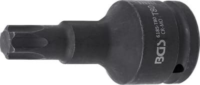 BGS Kracht dopsleutelbit - lengte 100 mm - 3/4 - Torx T80