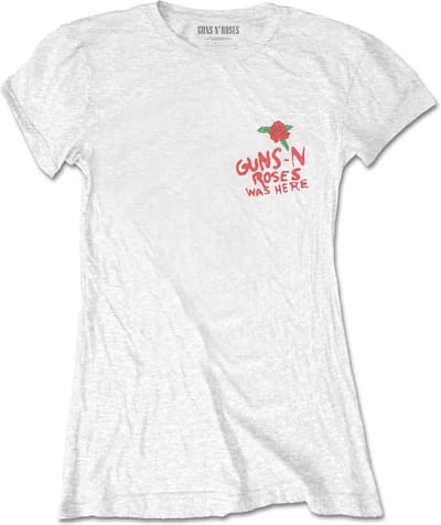 Guns N' Roses - Lies, Lies, Lies Dames T-shirt - met rug print - S - Wit
