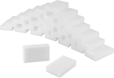 100 Pack 8 x 5 x 3 cm Magische Schoonmaak Sponsen, Melamine Sponsen voor Vlekken, Muren en Keukenreiniging