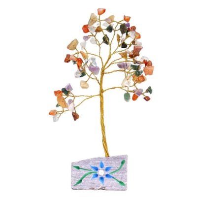 Gemengde edelsteenboom - 80 stenen