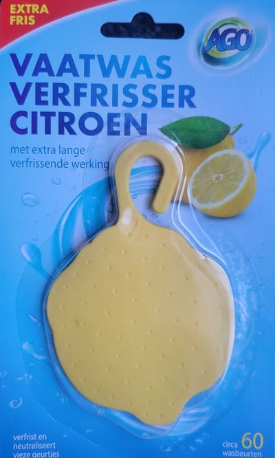 Vaatwasserverfrisser - Citroengeur - Extra Lang Werkzaam - Frisse Vaatwasser - Vaatwasser Schoonmaken