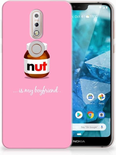 Nokia 7.1 Siliconen Case Nut Boyfriend